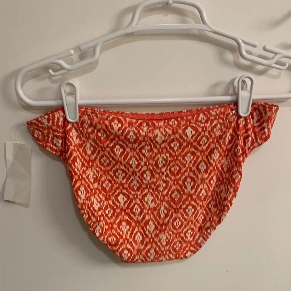 NWT Michael Kors White and Orange Bikini Swimwear